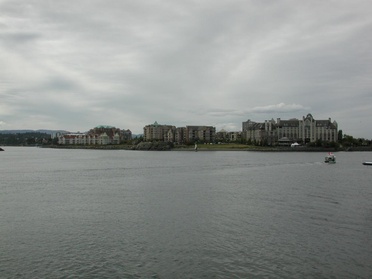 Condominiums on Victoria, BC's harbour