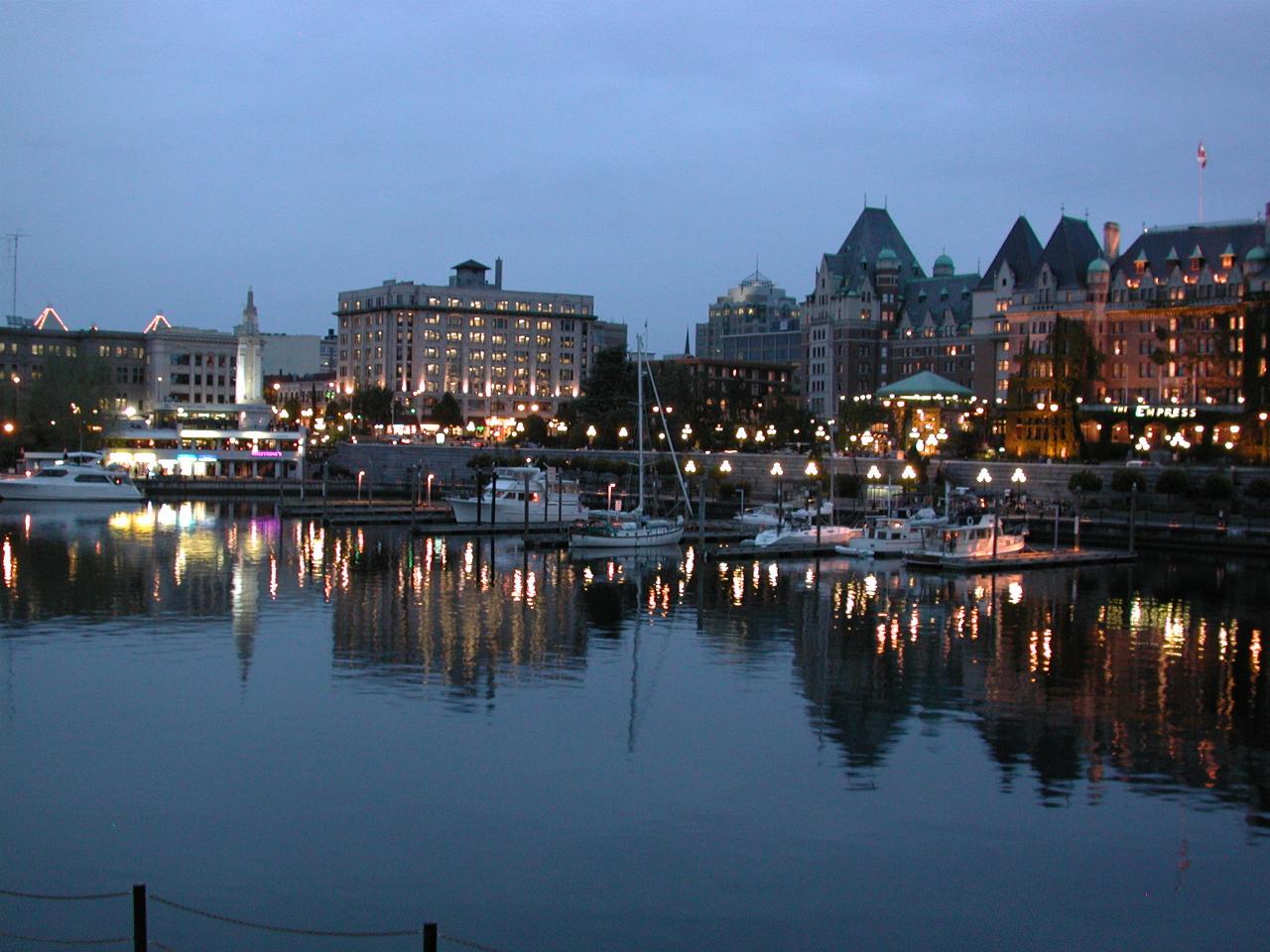 Inner Harbour lights, Victoria BC