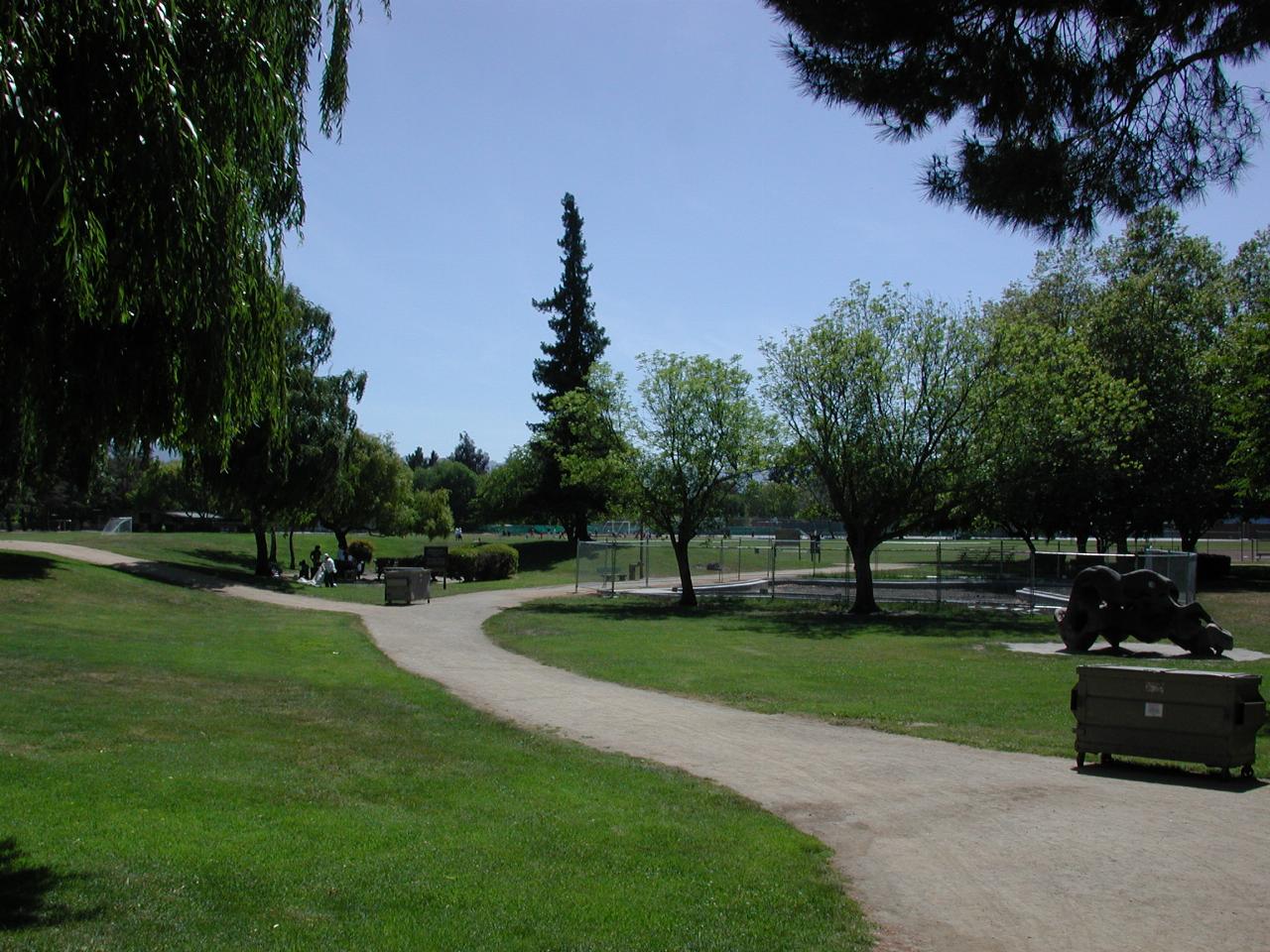 A park in Palo Alto, near Andrew & Kathy Morton