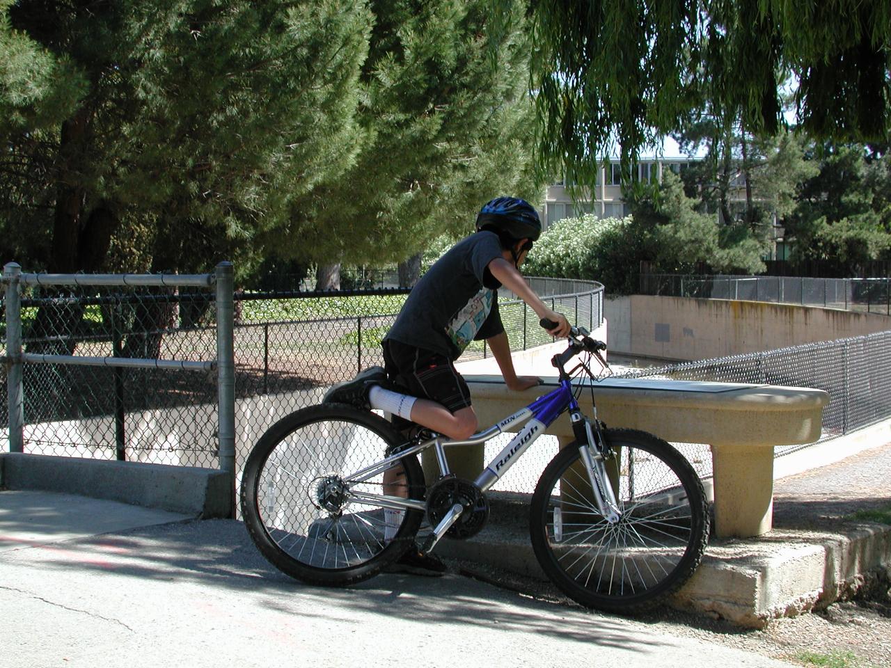 Michael Morton at the same park in Palo Alto