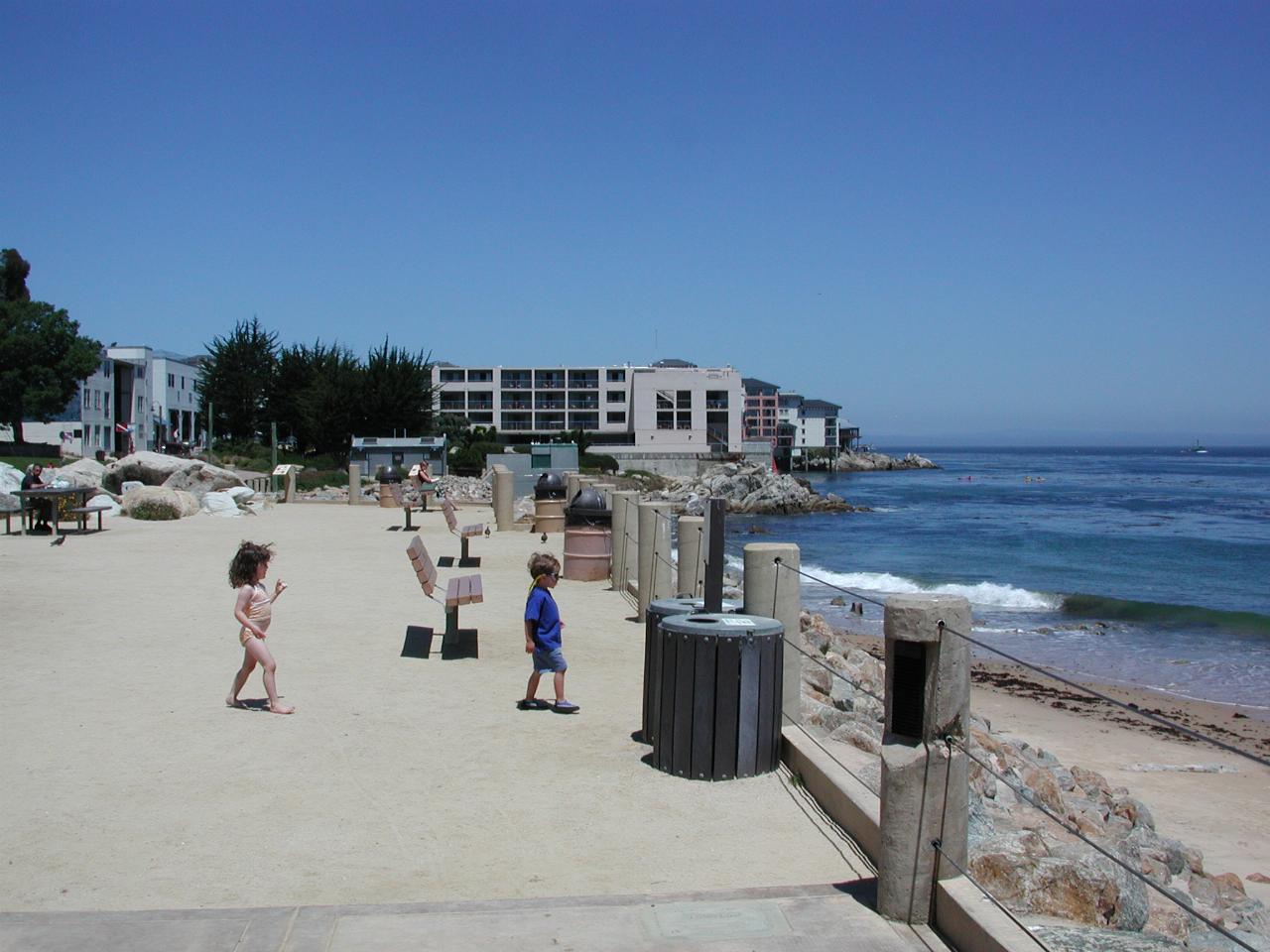 Apartment buildings where canneries used to be in Monterey