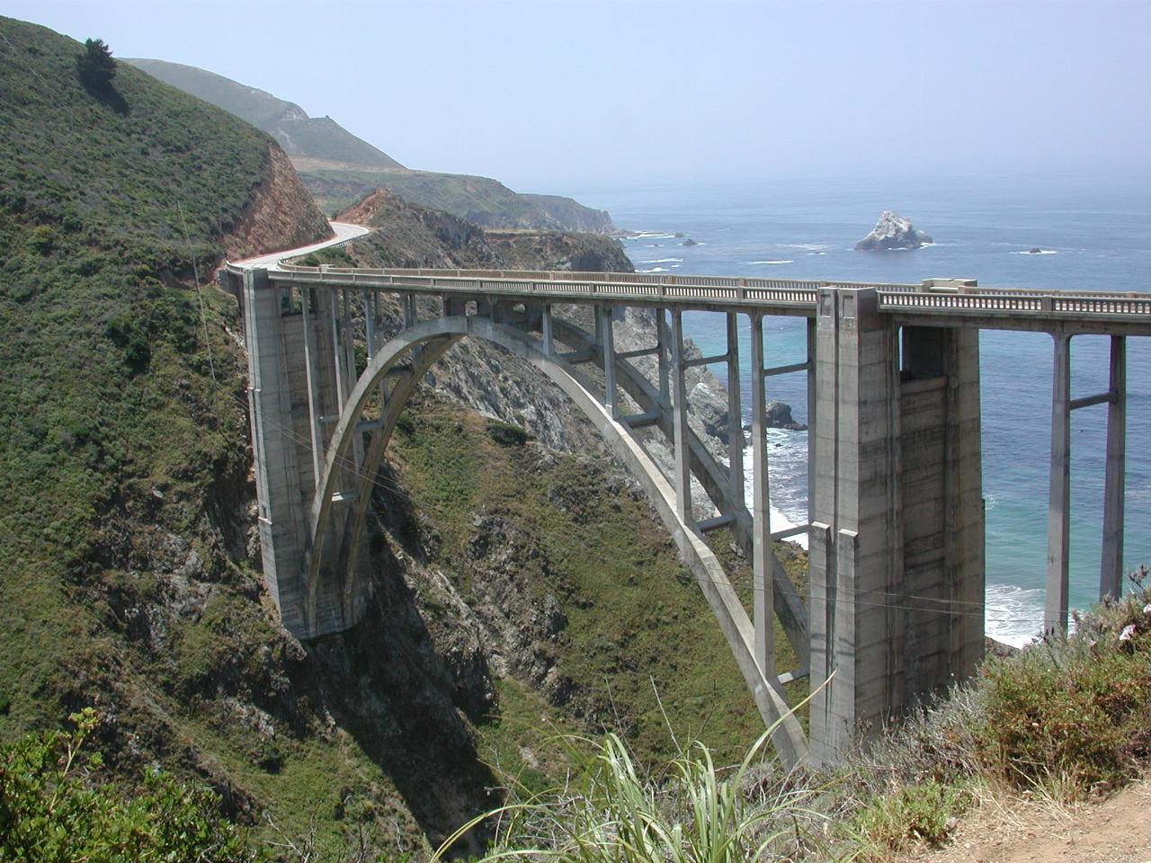 Bixby Bridge, quite famous