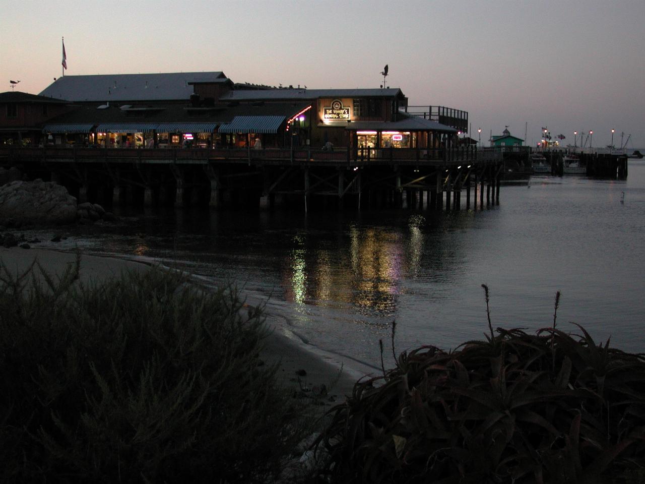 Monterey Fisherman's Wharf area