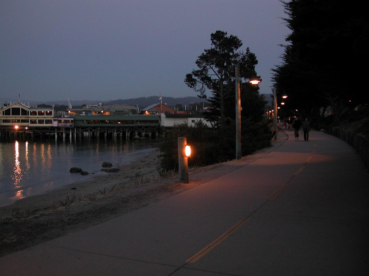 Monterey Fisherman's Wharf area