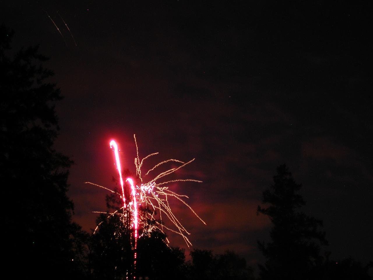 Indedpendence Day fireworks - from NE 150th Street