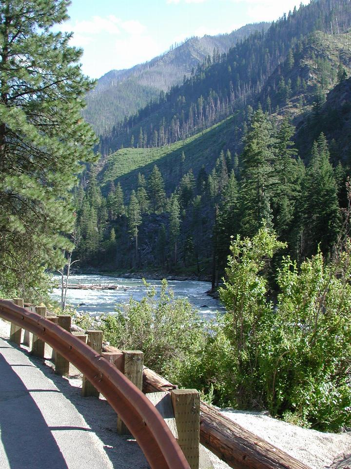 The Wenatchee River, Tumwater Canyon, west of Leavenworth