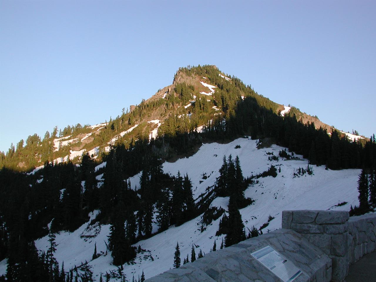 Perhaps Naches Peak, from just north of Chinook Pass