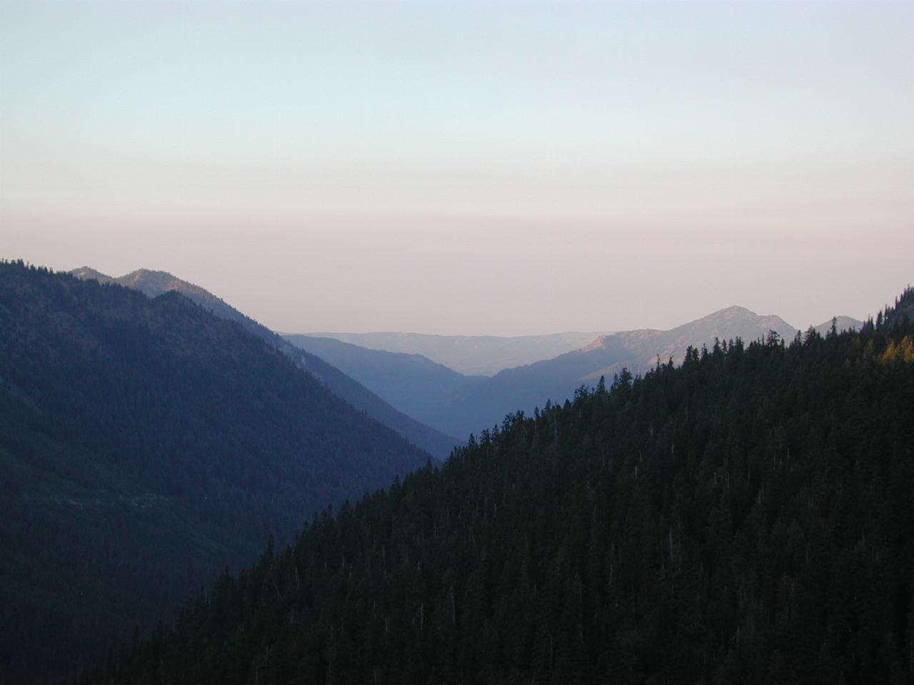 Looking east from Chinook Pass