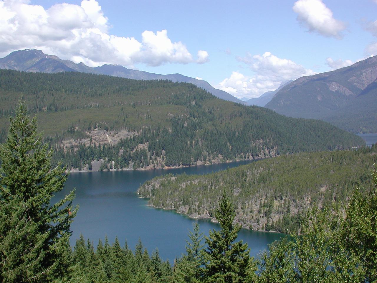 Ross Lake, North Cascades Highway - quite full