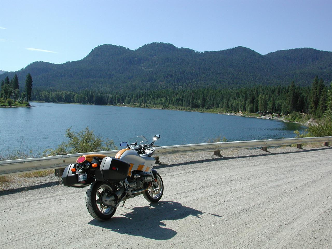 The Pend Oreille (pronounced Pond Oray) River north of Newport, WA