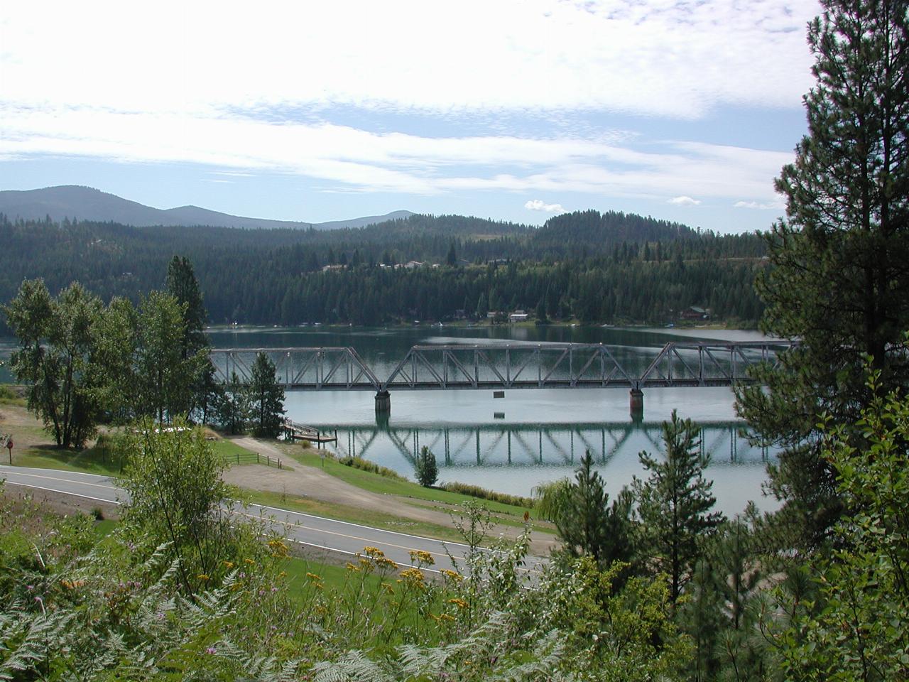 Albeni (pronounced Albany) Falls Dam, Idaho (across from Newport WA)