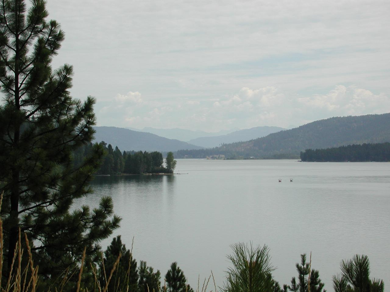 Lake Pend Oreille above Albeni Falls Dam