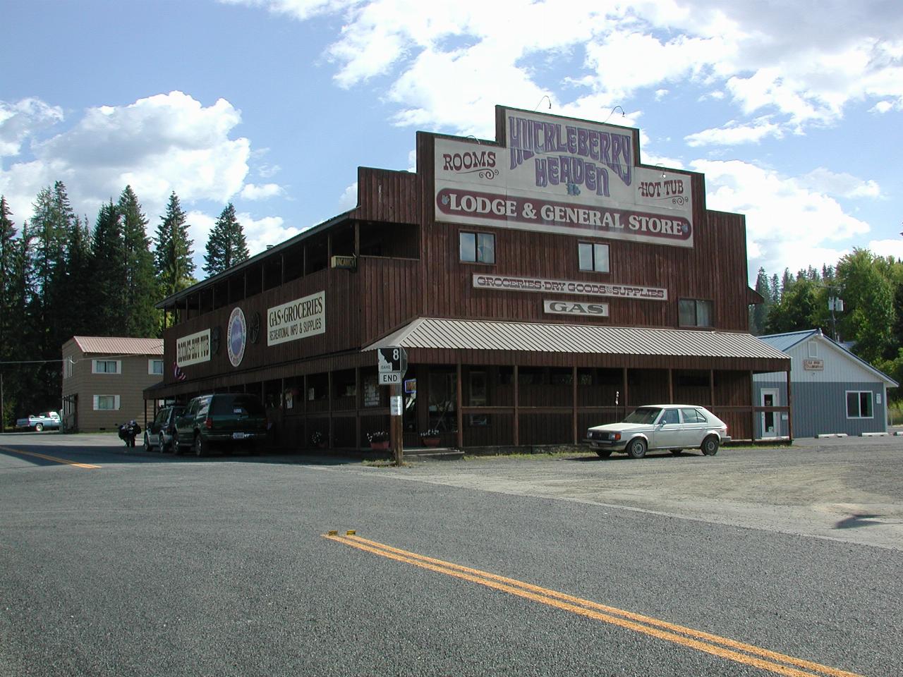 Huckleberry Haven, Elk River ID - yummy huckleberry pies!