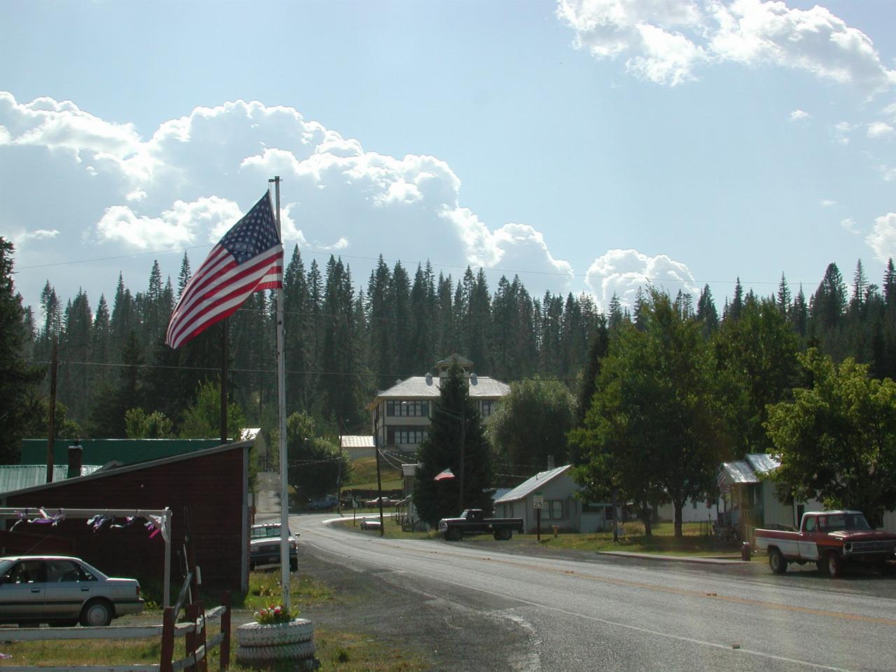 (Former?) Public School Building, Elk River, ID