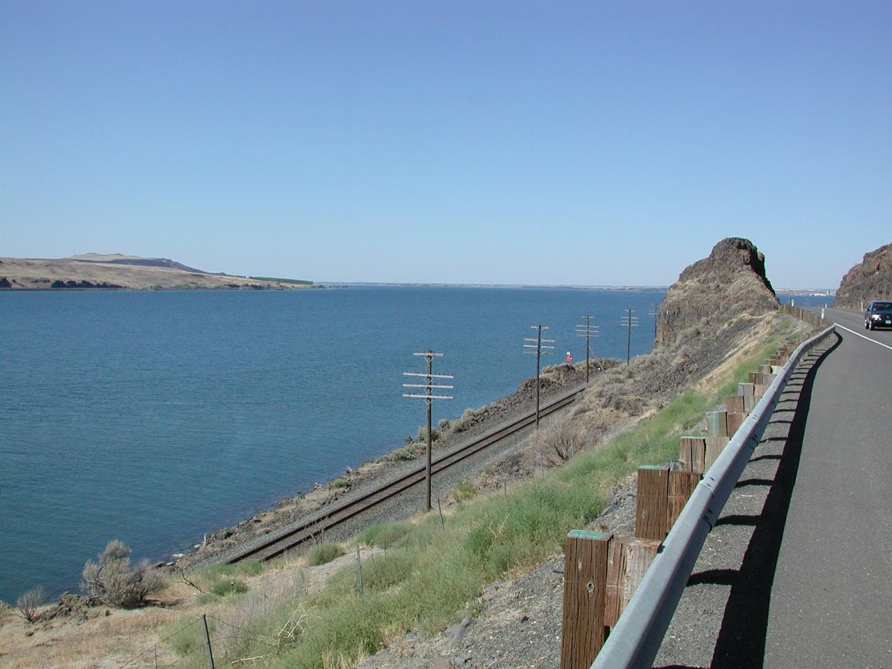 Columbia River, just south of Wallula, WA