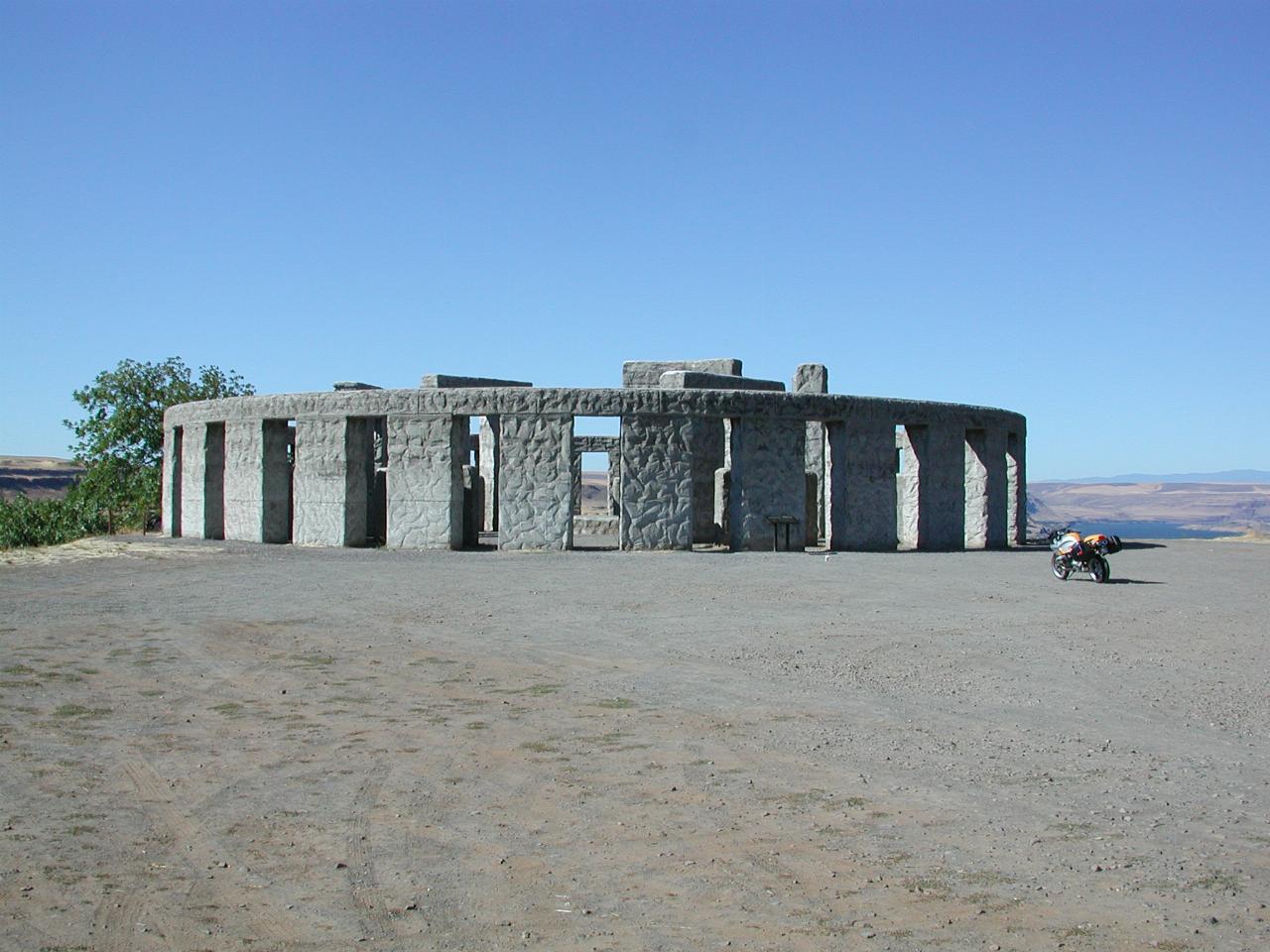 Stonehenge Monument on Columbia River at Maryhill