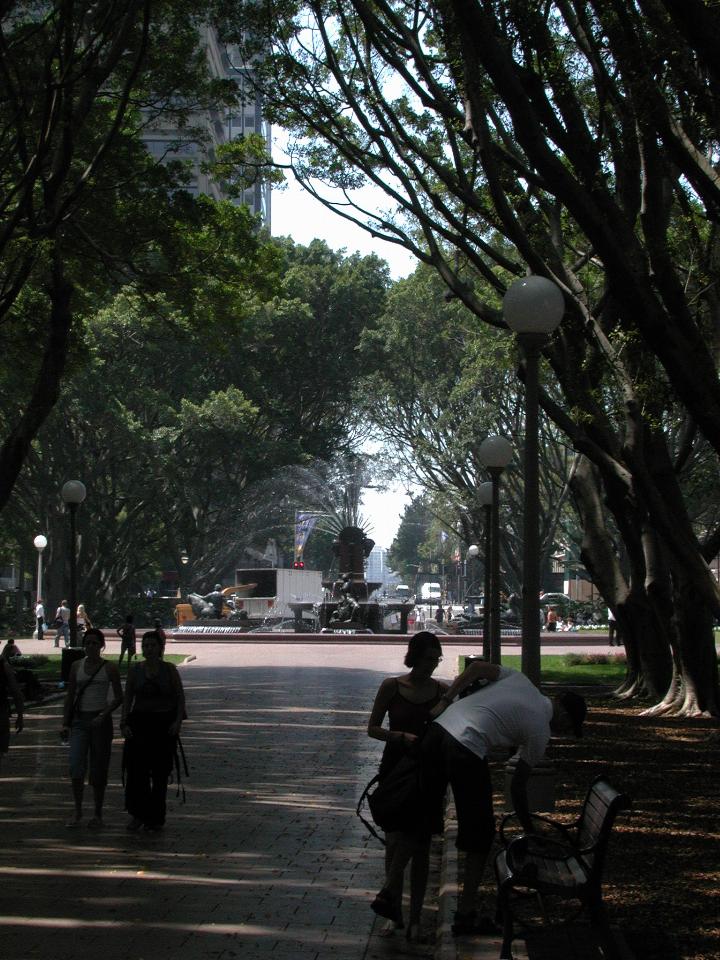 Archibald Fountain in Hyde Park