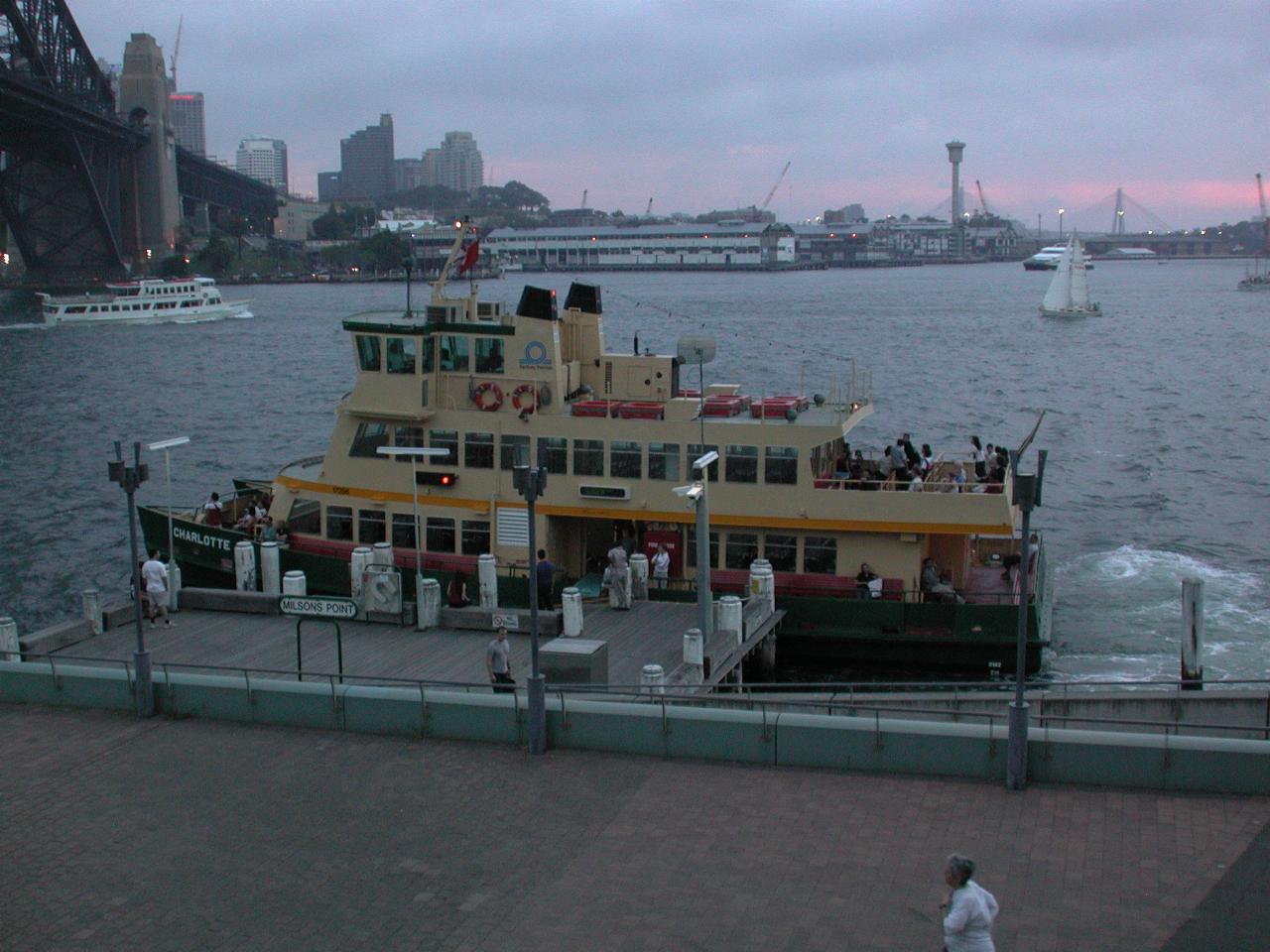 Sydney Ferry at North Sydney Olympic Pool