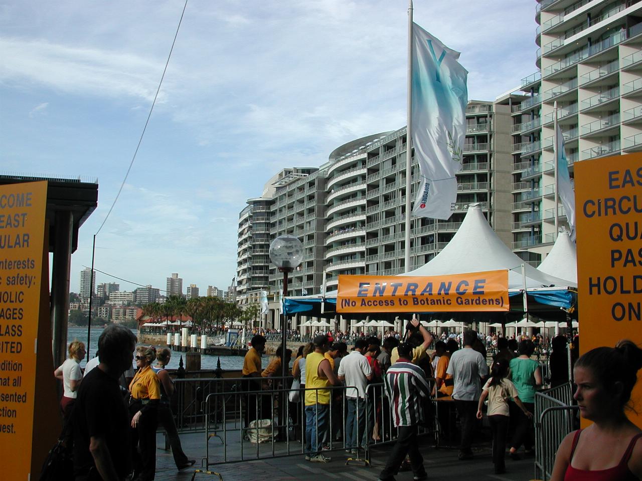 Eastern Circular Quay for New Year's Eve celebrations