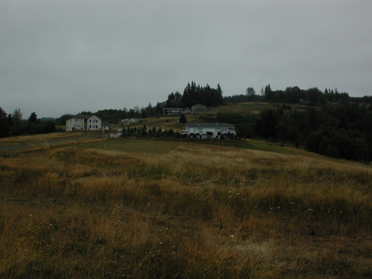 New homes on Green Mountain, south of Kalama, WA