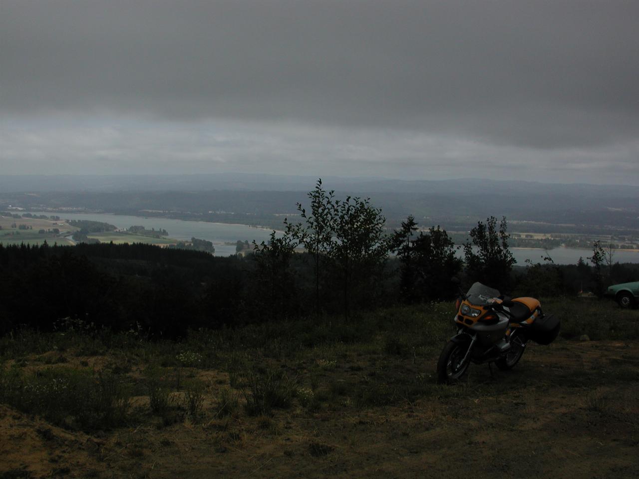 Another view from Green Mountain across Columbia River to Oregon