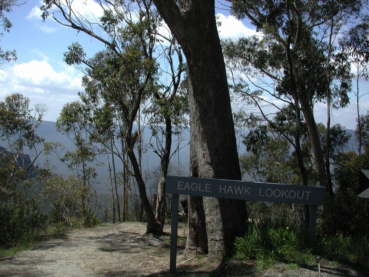 Eagle Hawk Lookout looking over Jamison Valley, Blue Mountains