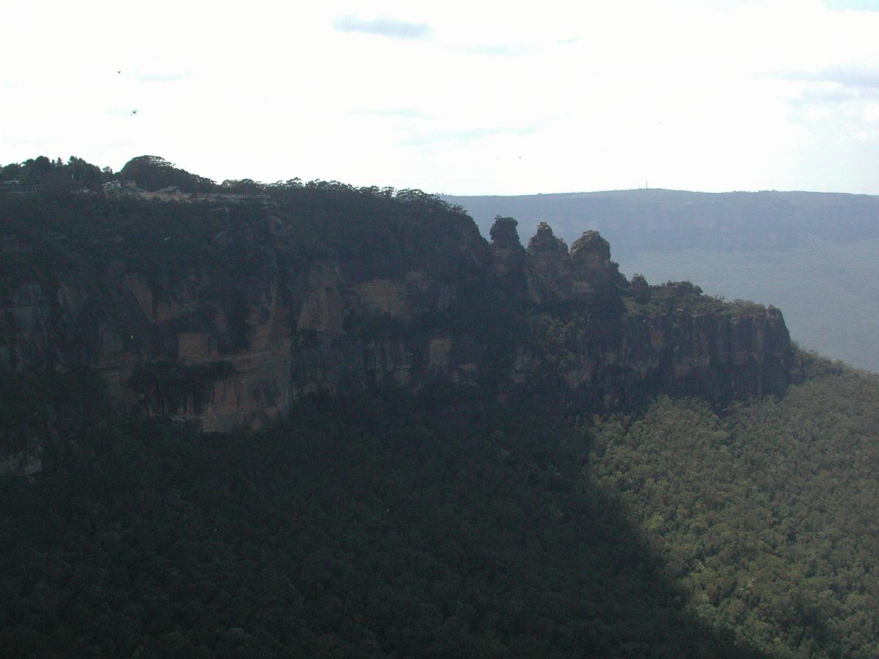 Three Sisters, Katoomba, from Eagle Hawk Lookout