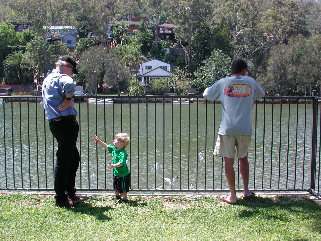 Jake with Cameron and Jake at Woronora