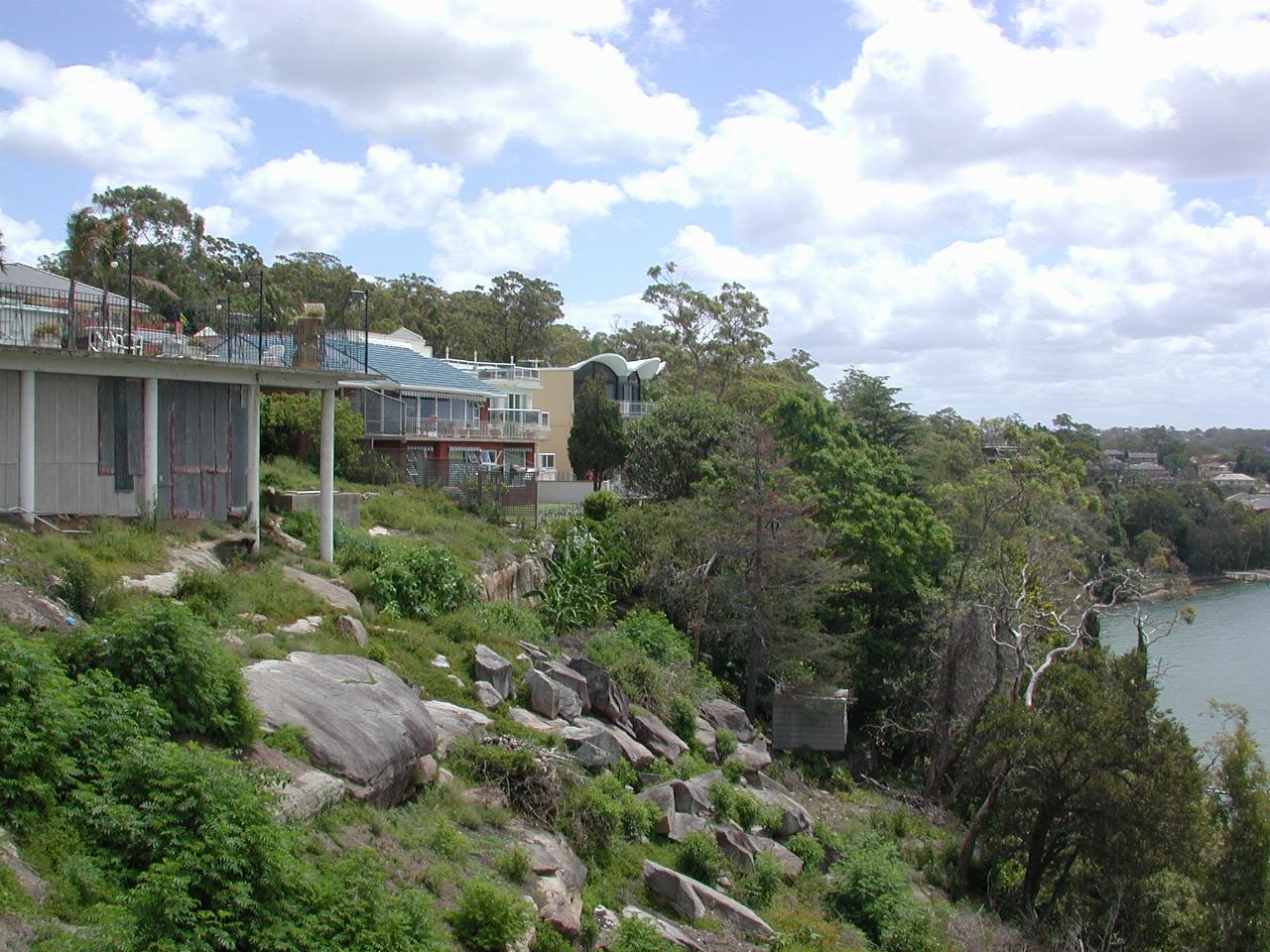 Various architectural styles on the west side