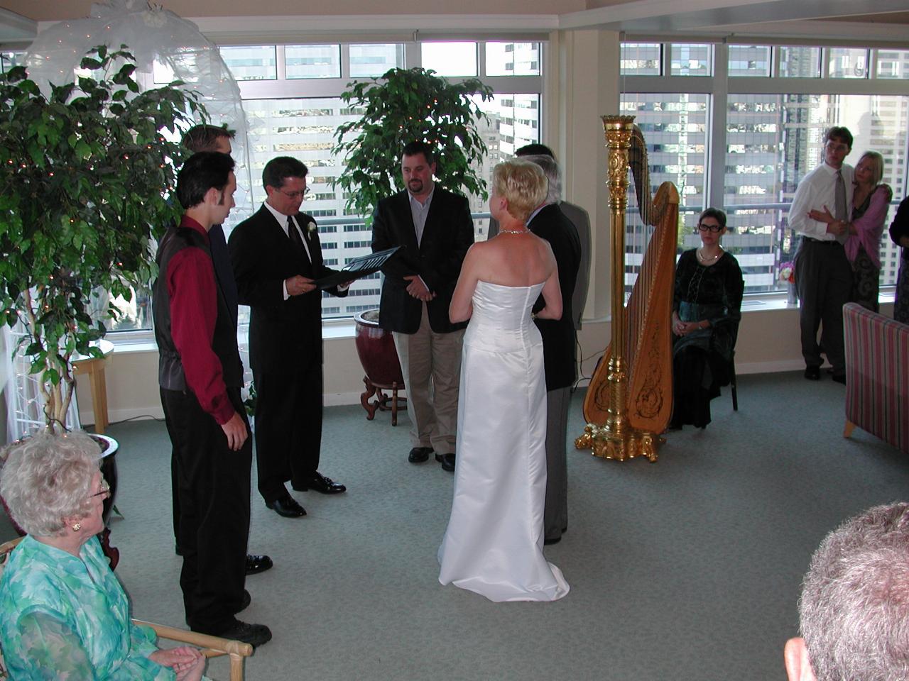 The ceremony