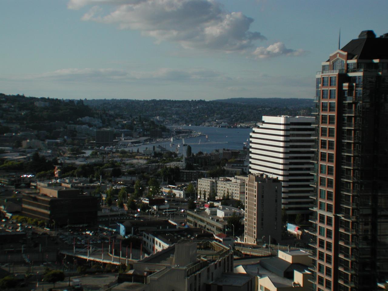 North over Lake Union