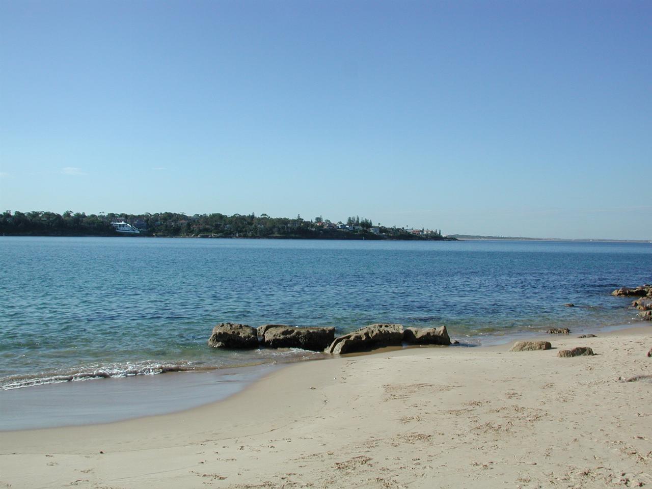 From Bundeena, looking towards Bass and Flinders Point (Cronulla)