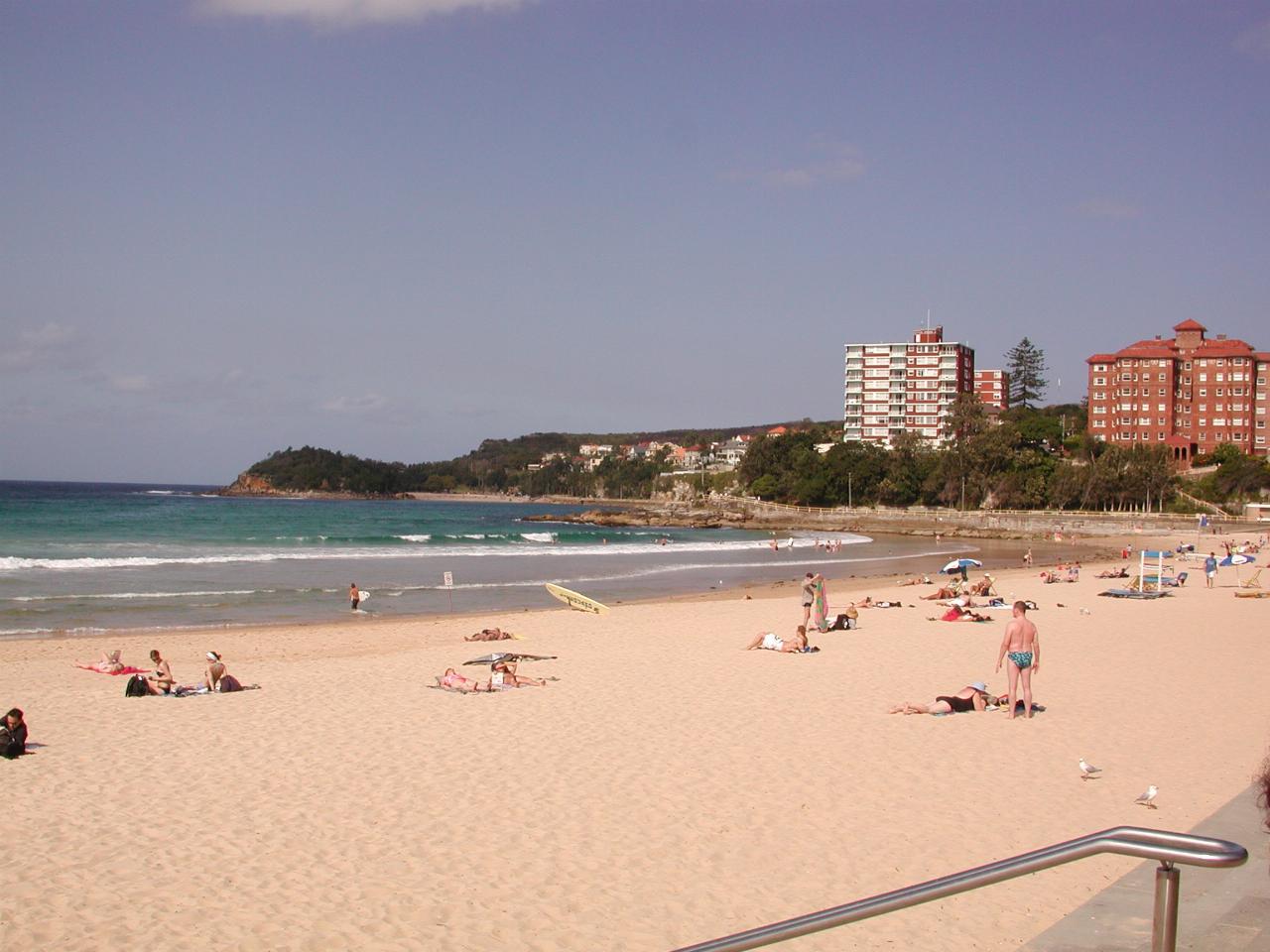 Manly Beach, looking south.