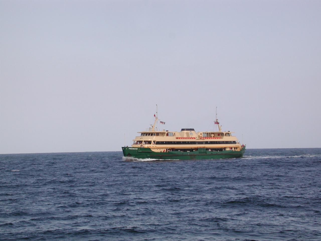 Passing Manly Ferry