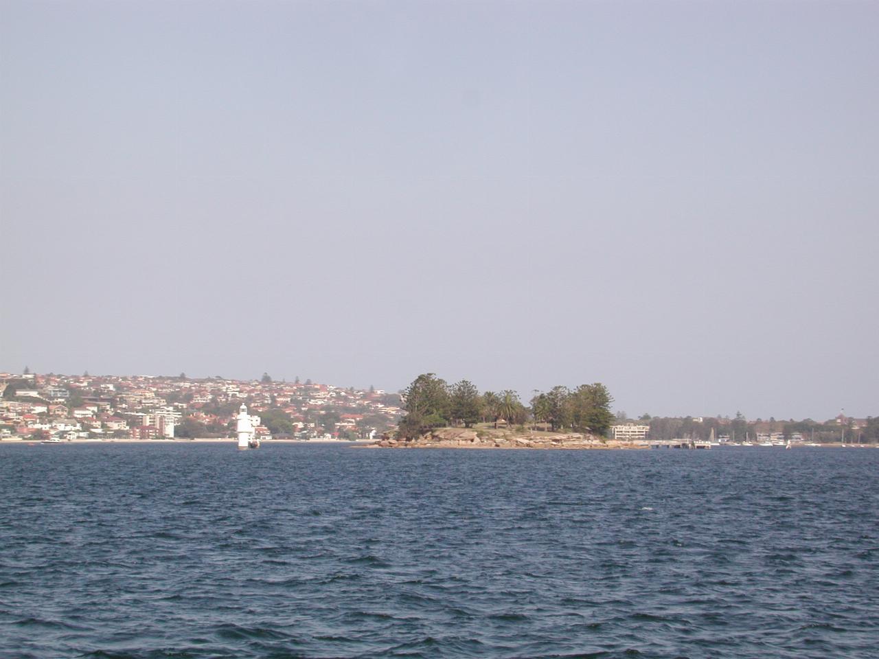 Shark Island, off Woollahra Point