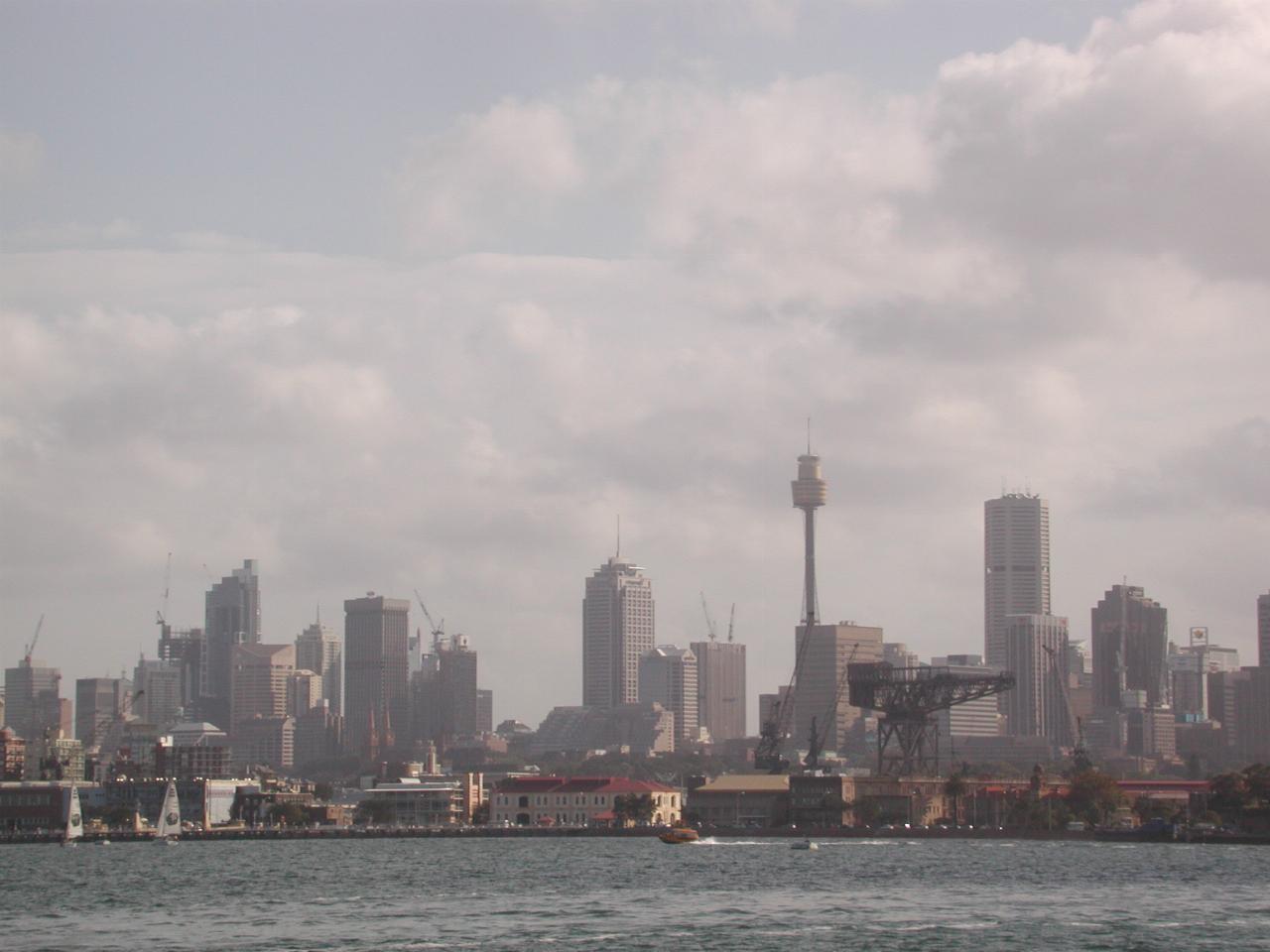 Downtown Sydney skyline