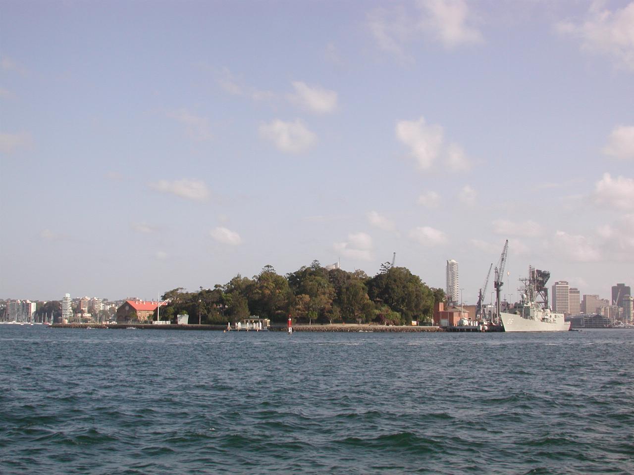 Garden Island and part naval dockyard