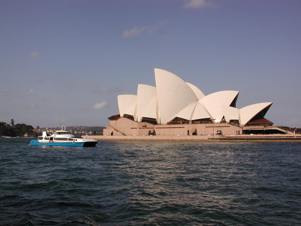 Opera House and jet ferry