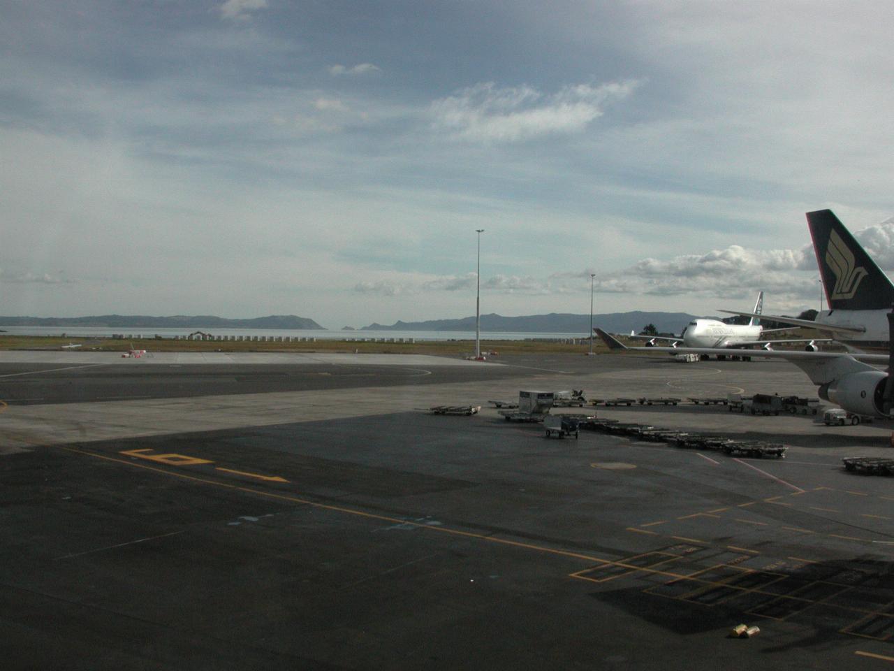 Auckland Airport on my return journey