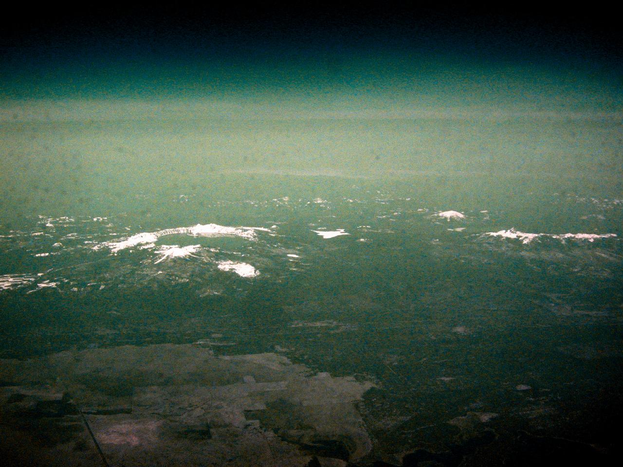 Crater Lake, Oregon when returning to Seattle