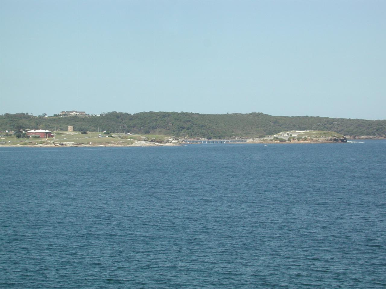 Bear Island, La Perouse and Prince of Wales Golf Club from Port Botany