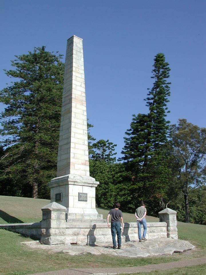 Cook's Landing Monument at Kurnell