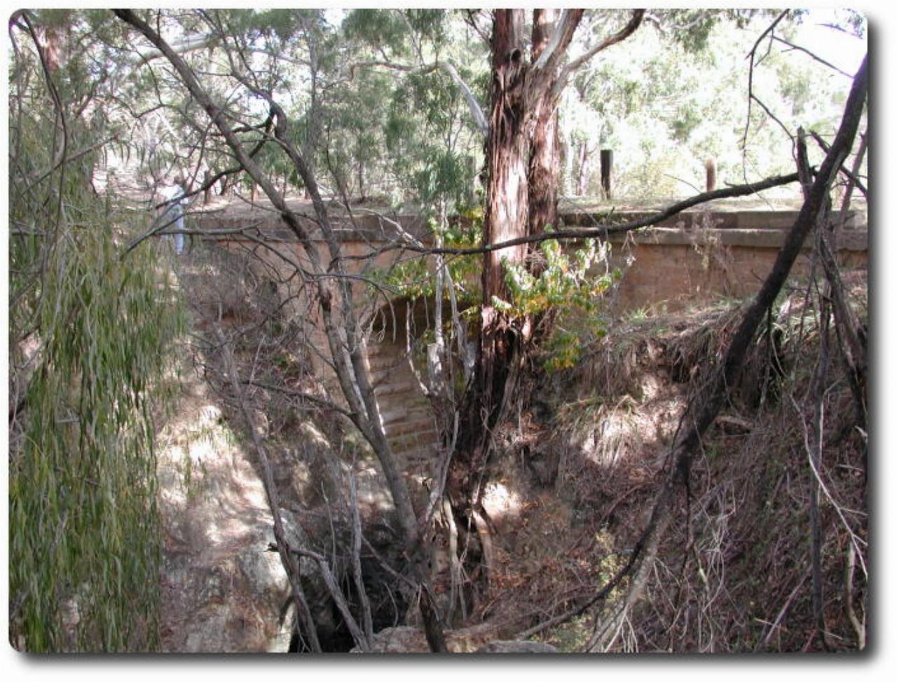 Towrang Stockade (Hume Hwy, 10km N of Goulburn) with convict bridge