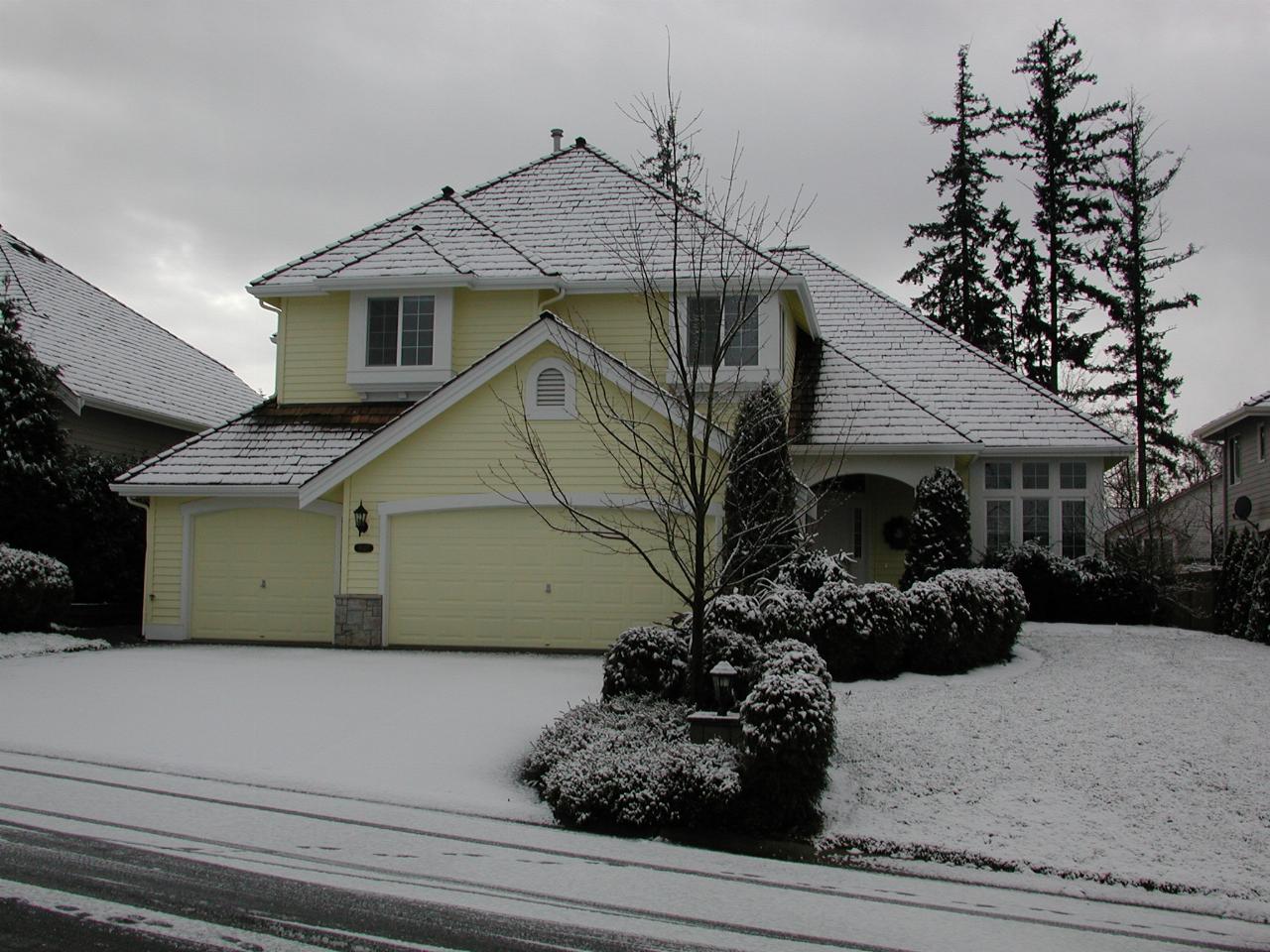 My home (in new colour) from Gary and Beth's driveway