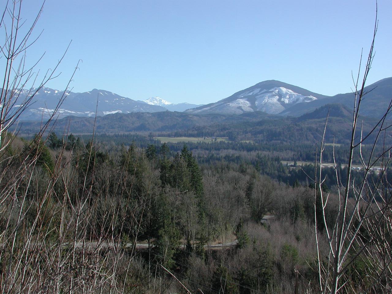 Skagit Valley, from above Concrete