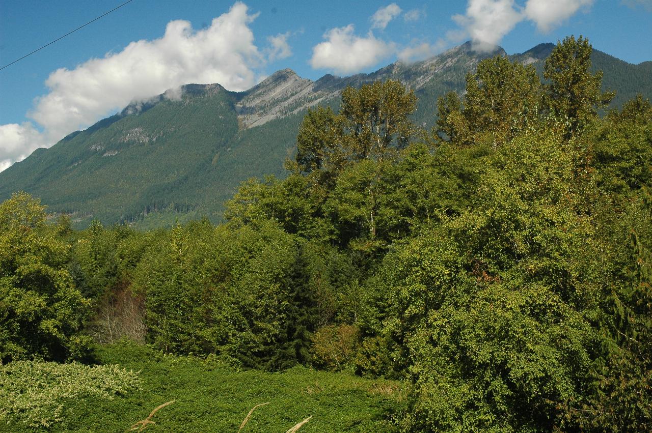 Mountain north of SR-530 just before Darrington