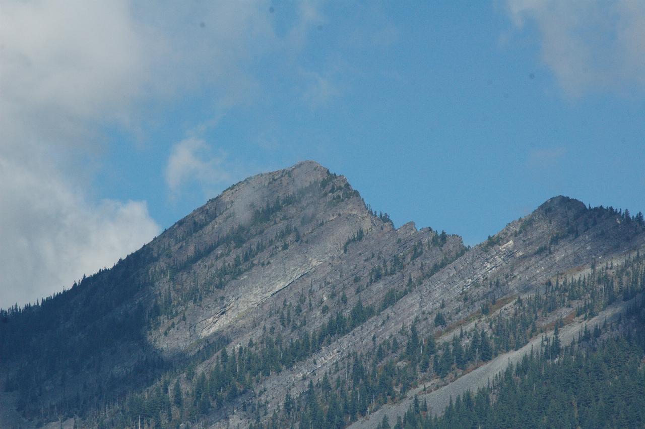 Mountain north of SR-530 just before Darrington