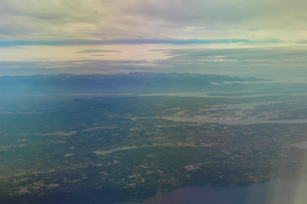 Puget Sound and Bremerton, Hood Canal and Olympic Mountains