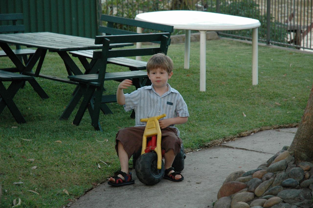 Jake Crofts at home at Woronora after Christmas Eve Mass