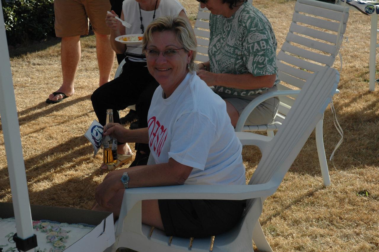 Kathy Gill at her 50th birthday party